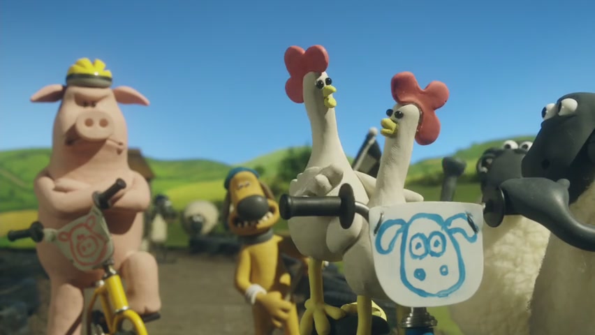 《小羊肖恩冠军羊》海报